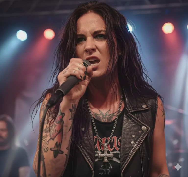 AMULETTE sängerin the cross